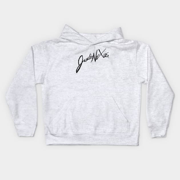 JUSTIN NEXUS SIGNATURE Kids Hoodie by Justin_Nexus